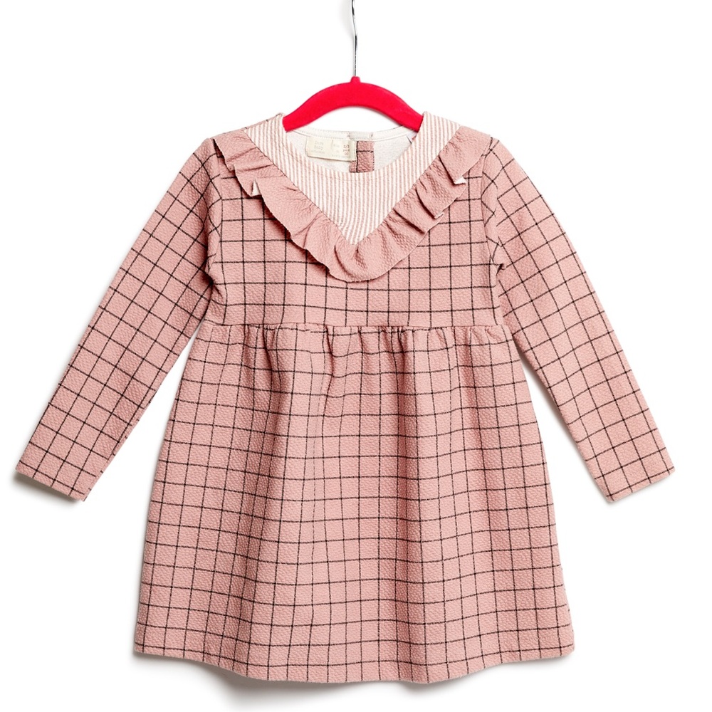 Ruffle Collar Dress